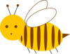Bumble Bee No Smile 2 Clip Art