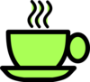 Green Tea Cup Clip Art