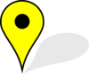 Google Maps Pin Yellow Clip Art