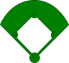 Green Baseball Field Clip Art