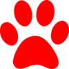 Blues Clues Red Paw Clip Art