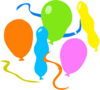 Balloons Clip Art