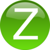 Green Z Clip Art