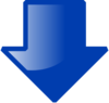 Arrow Blue Down Clip Art