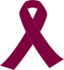 Burgandy Ribbon Clip Art