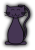 Dark Cat Clip Art