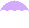 Umbrella Purple Clip Art