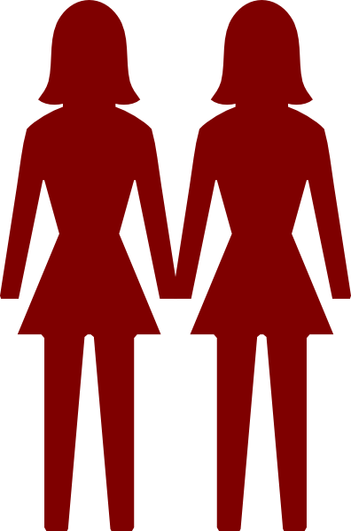 Two Women Clip Art At Vector Clip Art Online