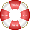Jesus Christ Life Saver Clip Art