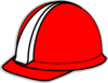 Red Hard Hat Clip Art