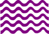 Purple Wave Lines Clip Art