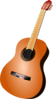 Wooden Guitar Clip Art