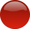 Smaller Red Button Clip Art