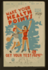 Make Your Health Points--get Your Test Now  / Kreger. Clip Art