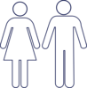Man And Woman Icon Clip Art