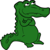 Crocodile (or Alligator) Clip Art
