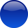 Wiki Blue Button Clip Art