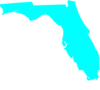 Teal Florida Blue Clip Art