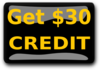 Get $30 Credit Black Clip Art