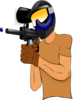 Paintball Guy Clip Art