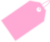 Pink Tag Clip Art
