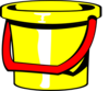 Bucket Yellow Clip Art