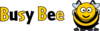 Busy Bee Logo Clip Art