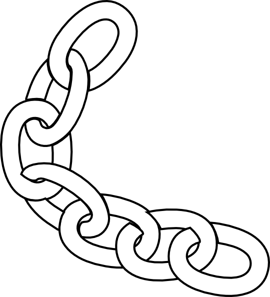 White Chain Clip Art at Clker.com - vector clip art online, royalty free &  public domain