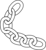 White Chain Clip Art