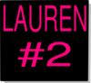 Lauren 2 Clip Art