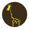 Mister Giraffe Rondelle Clip Art