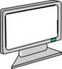 Blank Screen Computer Monitor Clip Art