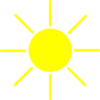 Sun Yellow Clip Art