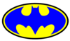 Batman Blue Logo Clip Art