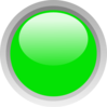 Green1 Led Circle 3 Clip Art