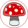 Crazy Mushroom Clip Art