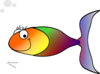 Rainbow Fish Clip Art