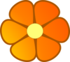 Orange Blossom Note Services Clip Art