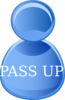 Pass Up Person Clip Art