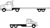 Flatbed Trucks2 Clip Art