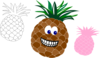 Pineapple Variations  Clip Art