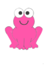 Frog Pink Clip Art