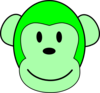 Green Monkey Clip Art