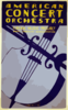 American Concert Orchestra--federal Music Project--works Progress Administration Clip Art