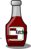 Fresh Ketchup In The Afternoon Clip Art