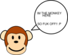 My Monkey Is Bad!!!! Clip Art