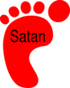 Satan Under Your Feet Clip Art