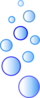 Lots Of Blue Bubbles Ok Clip Art