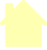 Yellow House Icon Clip Art