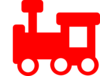 Red Train 2 Clip Art